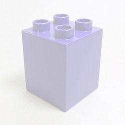 画像1: 6018426【Dark Purple】デュプロ 2x2x2ブリック 1個