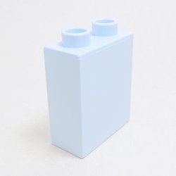 画像1: 4624297【Bright Light Blue】デュプロ 1x2x2ブリック 1個