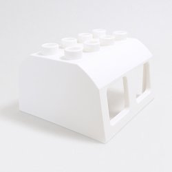 画像1: 6071251【White】デュプロ 客室の窓と屋根 1個