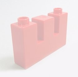 画像1: 6064118【Red】デュプロ 1x4x2スリット入りブリック 1個