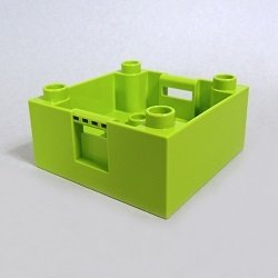 画像1: 6033925,6100482【Lime】デュプロ 4x4x1.5ハンドル付きボックス 1個