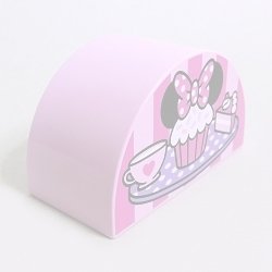 画像1: 6137962【Bright Pink】デュプロ 2x4x2かまぼこブリック(ティータイム) 1個