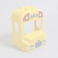 6109288【Yellow】デュプロ 3x4フロントの部品 1個