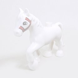 画像1: 6138485【White】デュプロ ウマ 1個