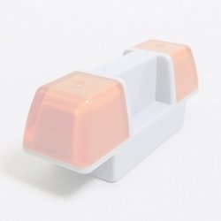 画像1: 6138616,6193822【Trans-Orange＋Light Bluish Gray】デュプロ サイレン 1個