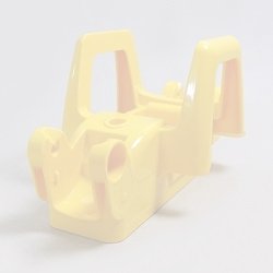 画像1: 6145971【Yellow】デュプロ 車体(凹が2つ) 1個