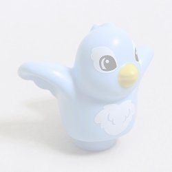 画像1: 6170373【Bright Light Blue】デュプロ トリ 1個