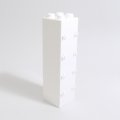 6208539【White】デュプロ 2x2x6シェルフ(窓の扉取付可能) 1本