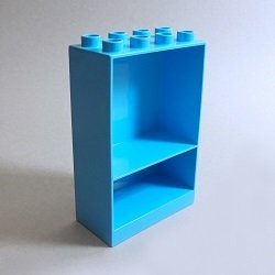 画像1: 6258984,6465889【Medium Azure】デュプロ 2x4x5シェルフ 1個