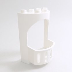 画像1: 6258900【White】デュプロ 4x3x5タレット(バルコニー付) 1本