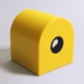 6296032【Yellow】デュプロ 2x2x2かまぼこブリック(め,両面プリント) 1個