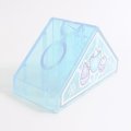 6295979【Trans-Light Blue】デュプロ 2x4x2ダブルスロープ(お菓子) 1個