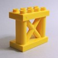 6299074【Yellow】デュプロ 2x4x3柱 1個