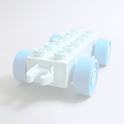 画像1: 6335205【Light Aqua】デュプロ 2x6カーベース 1個