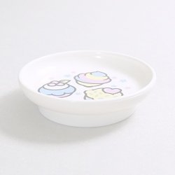 画像1: 6340654【White】デュプロ お皿(お菓子-その2) 1枚