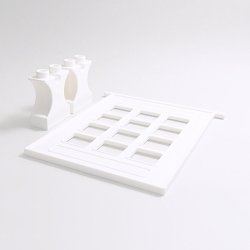 画像1: 6059083+6376238【White】デュプロ シャッター,ドア 1セット