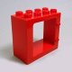 わけあり 4595169【Red】デュプロ 2x4x3窓枠 1個
