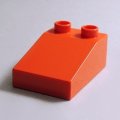 6469482【Reddish Orange】デュプロ 2x3スロープ 1個