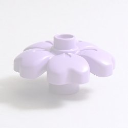 画像1: 6446310【Medium Lavender】デュプロ 花 1個