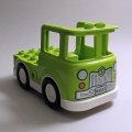 6463369+6289302【Lime+White】デュプロ トラック 1個