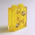 6463370【Trans-Yellow】デュプロ 1x2x2ブリック(ハチ,ハチの巣,ハチミツ) 1個