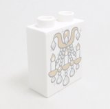 画像: 6101864【White】デュプロ 1x2x2ブリック(シャンデリア) 1個