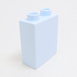 画像: 4624297【Bright Light Blue】デュプロ 1x2x2ブリック 1個