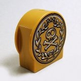 画像: 6032670,6052244【Pearl Gold】デュプロ 1x3x2〇ブリック(コイン) 1個