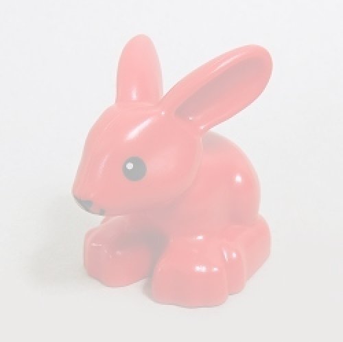 画像1: 6061417【Red】デュプロ ウサギ 1個