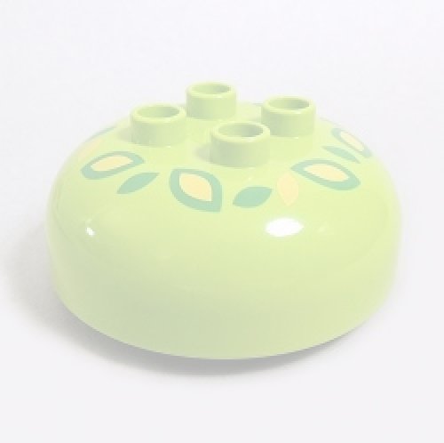 画像1: 6055812,6083844【Lime】デュプロ 4x4半球ブリック 1個