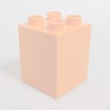 画像: 4566312【Orange】デュプロ 2x2x2ブリック 1個