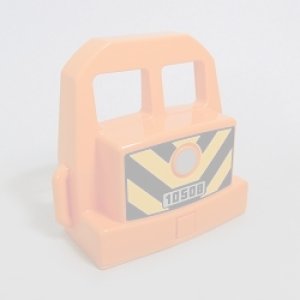 画像: 6034263【Orange】デュプロ 2x4フロントの部品 1個