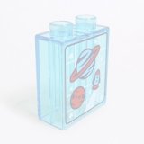 画像: 6137338【Trans-Light Blue】デュプロ 1x2x2ブリック(ディスプレイ) 1個