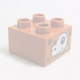 画像: 6147338【Dark Orange】デュプロ 2x2ブリック(骨,化石) 1個