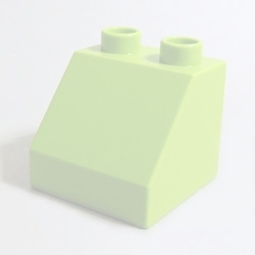 画像1: 6211349【Lime】デュプロ 2x2x1.5スロープ 1個