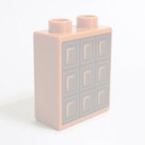 画像: 6225465【Dark Orange】デュプロ 1x2x2ブリック(チョコレート) 1個