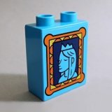 画像: 6251584【Medium Azure】デュプロ 1x2x2ブリック(絵画) 1個