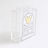 画像: 6263063【Trans-Clear】デュプロ 1x2x2ブリック(窓) 1個