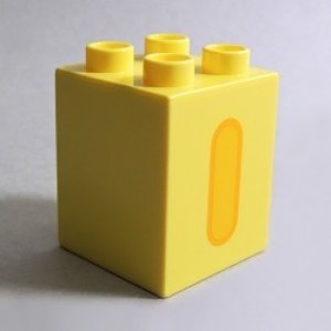 画像: 6286313【Bright Light Yellow】デュプロ 2x2x2ブリック(I) 1個