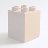 画像: 6435628【Medium Nougat】デュプロ 2x2x2ブリック 1個