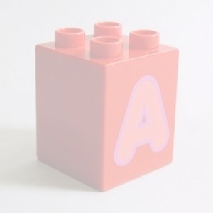 画像: わけあり 6286303【Red】デュプロ 2x2x2ブリック(A) 1個