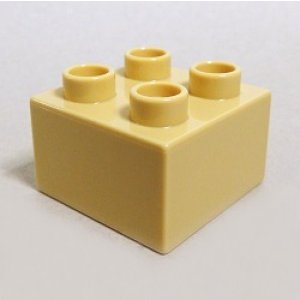 画像: わけあり 4166963【Tan】デュプロ 2x2ブリック 1個