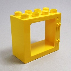 画像1: 4595171【Yellow】デュプロ 2x4x3窓枠 1個