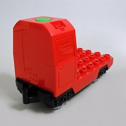 画像1: 6037474【Red】デュプロ 4x8x5電池式トレインベース 1個