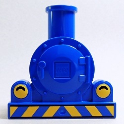 画像: 6149632【Blue】デュプロ 2x4フロントの部品 1個